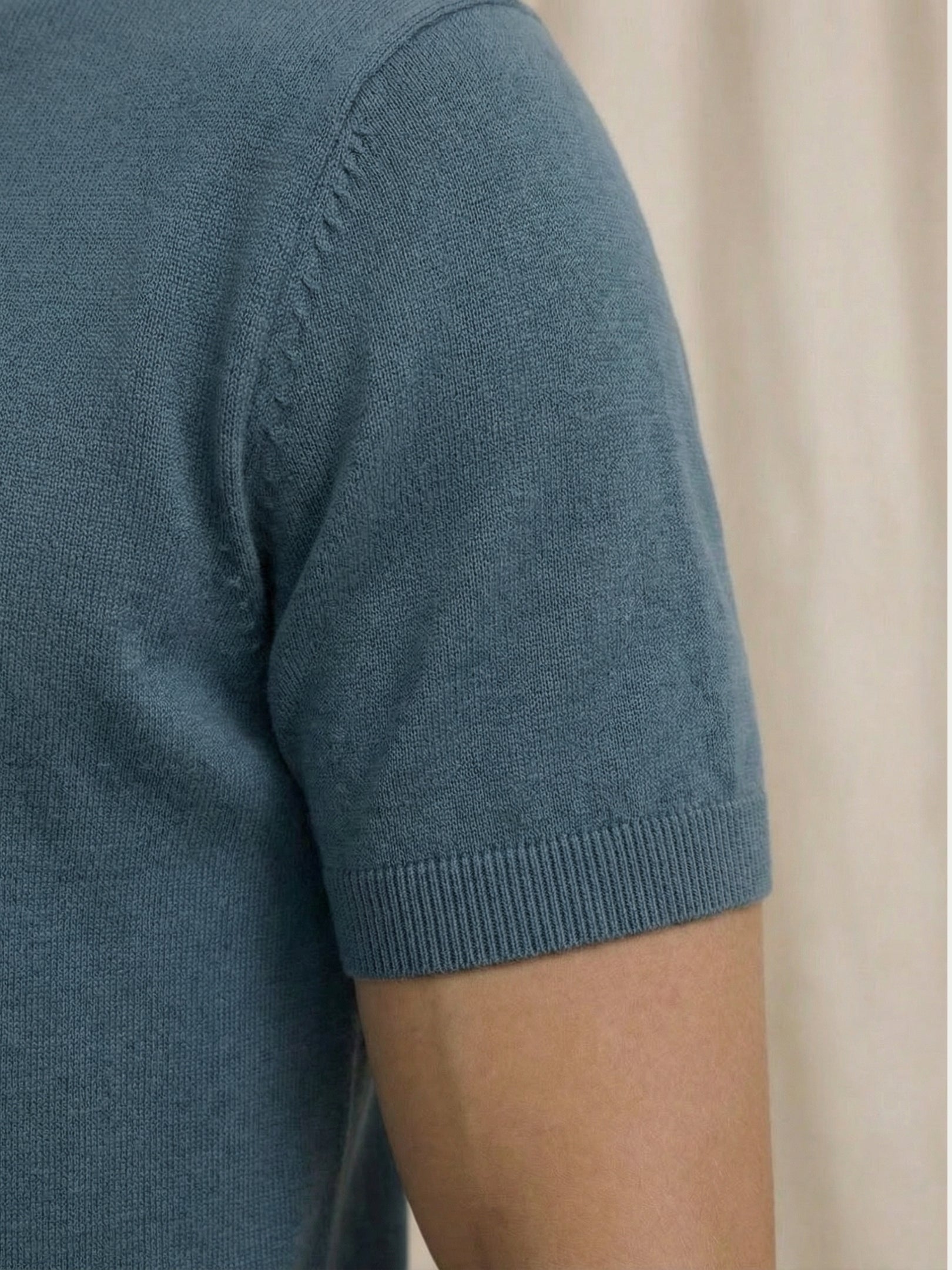 Wool City T-shirt Steel Blue