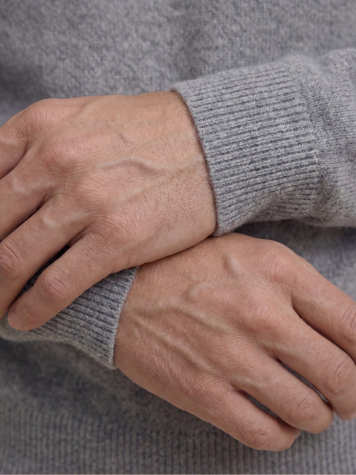 Venturi Knit Polo Grey