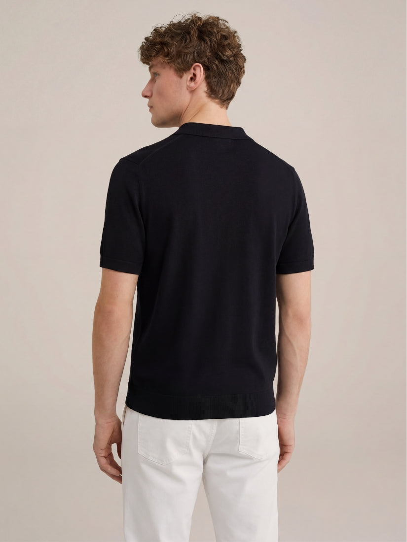 Brera Knit Polo Black