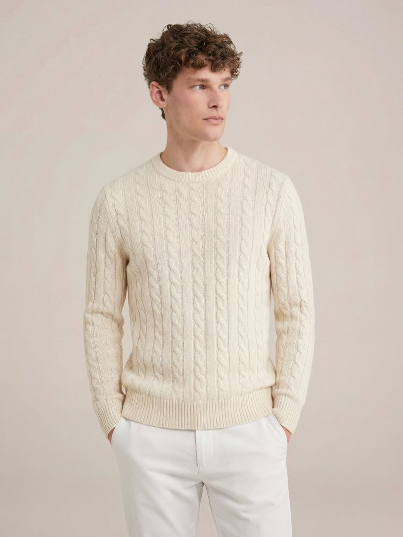 Como Cashmere Knit Beige