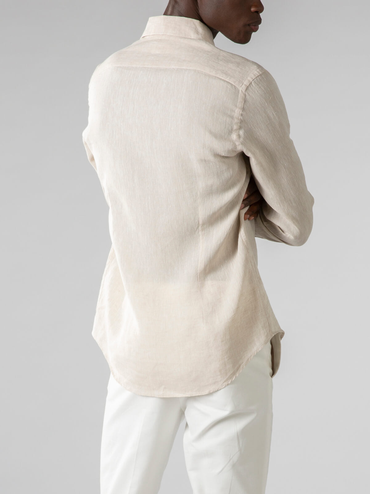 Linen Seaside Shirt Sand