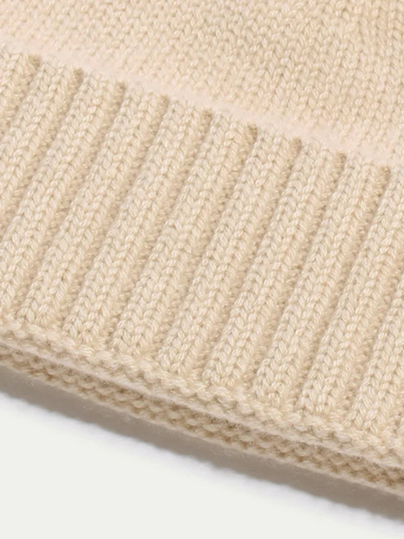 Cashmere Light Beige Hat