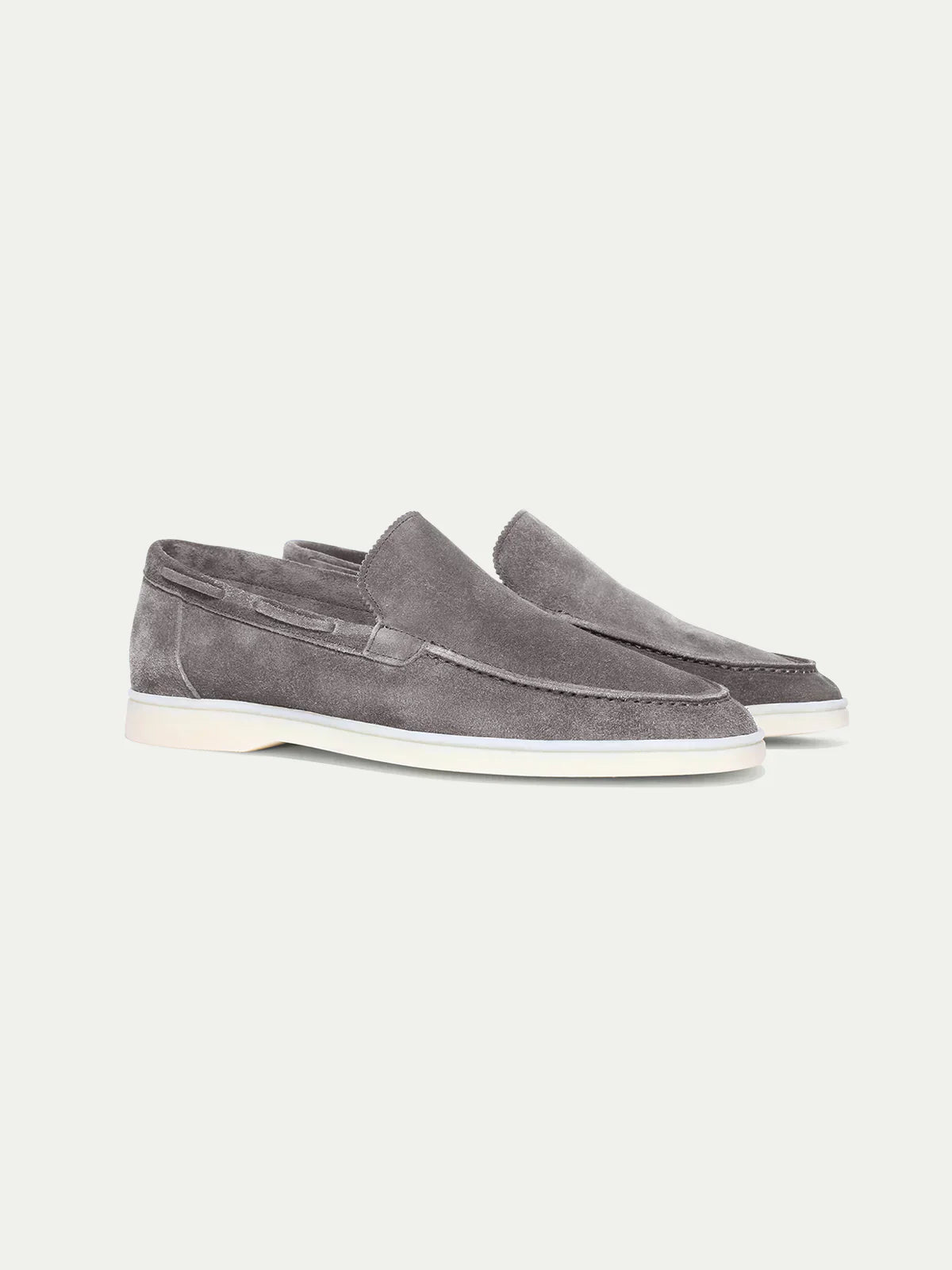 Classic Suède Loafer Gray