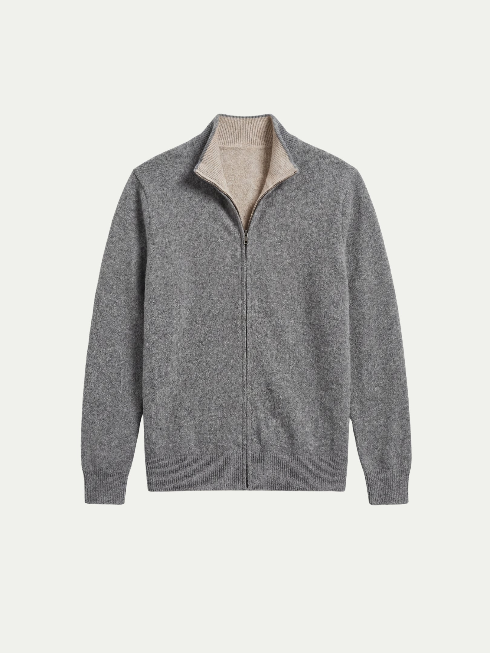 Sorrento Full-Zip Knit Grey