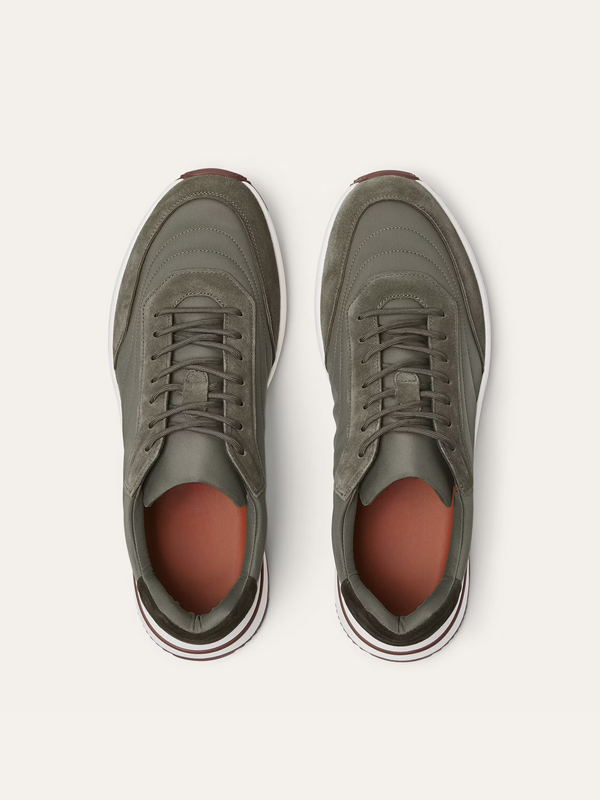 Portofino Sneaker Suede Olive