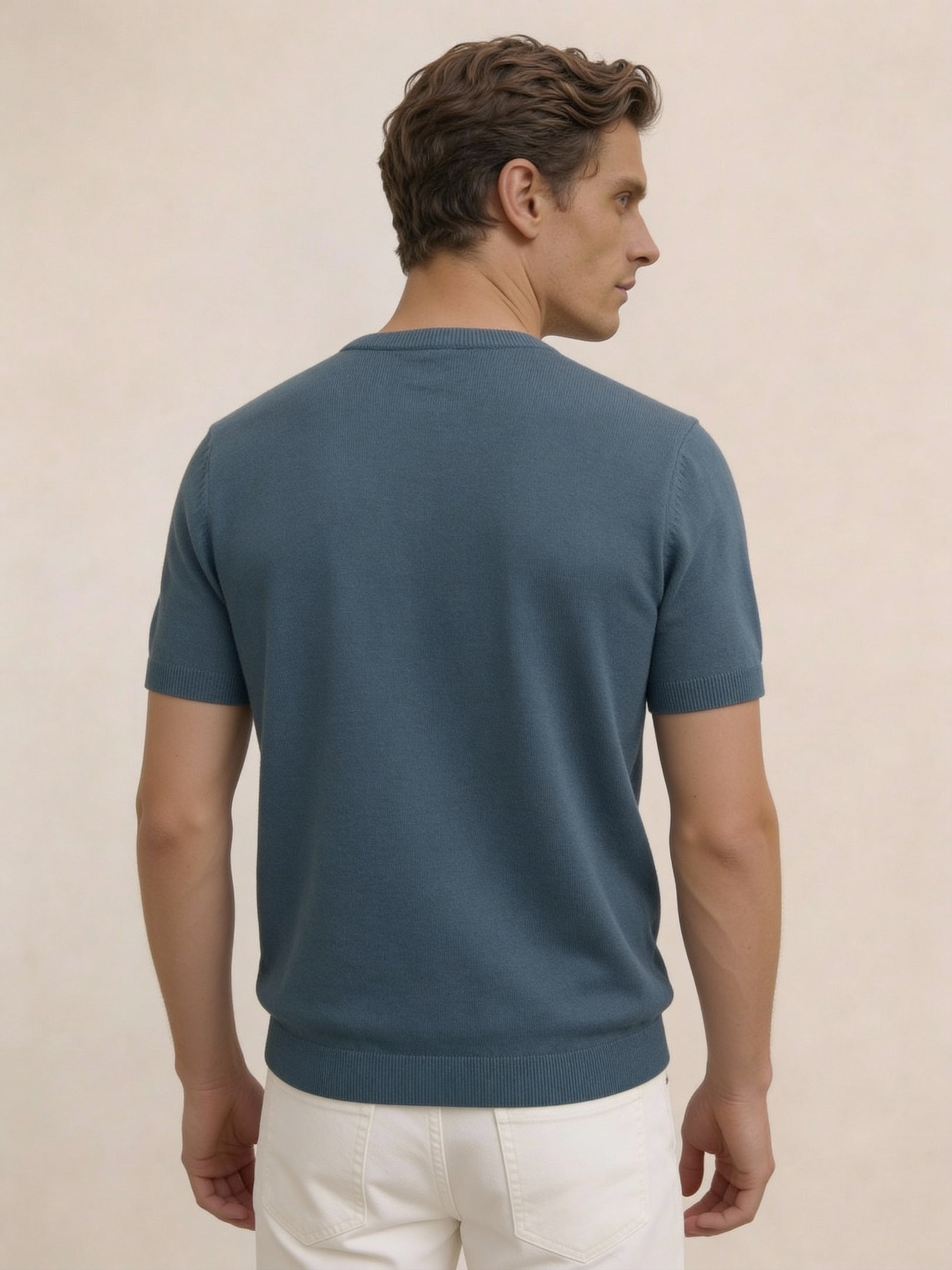 Wool City T-shirt Steel Blue