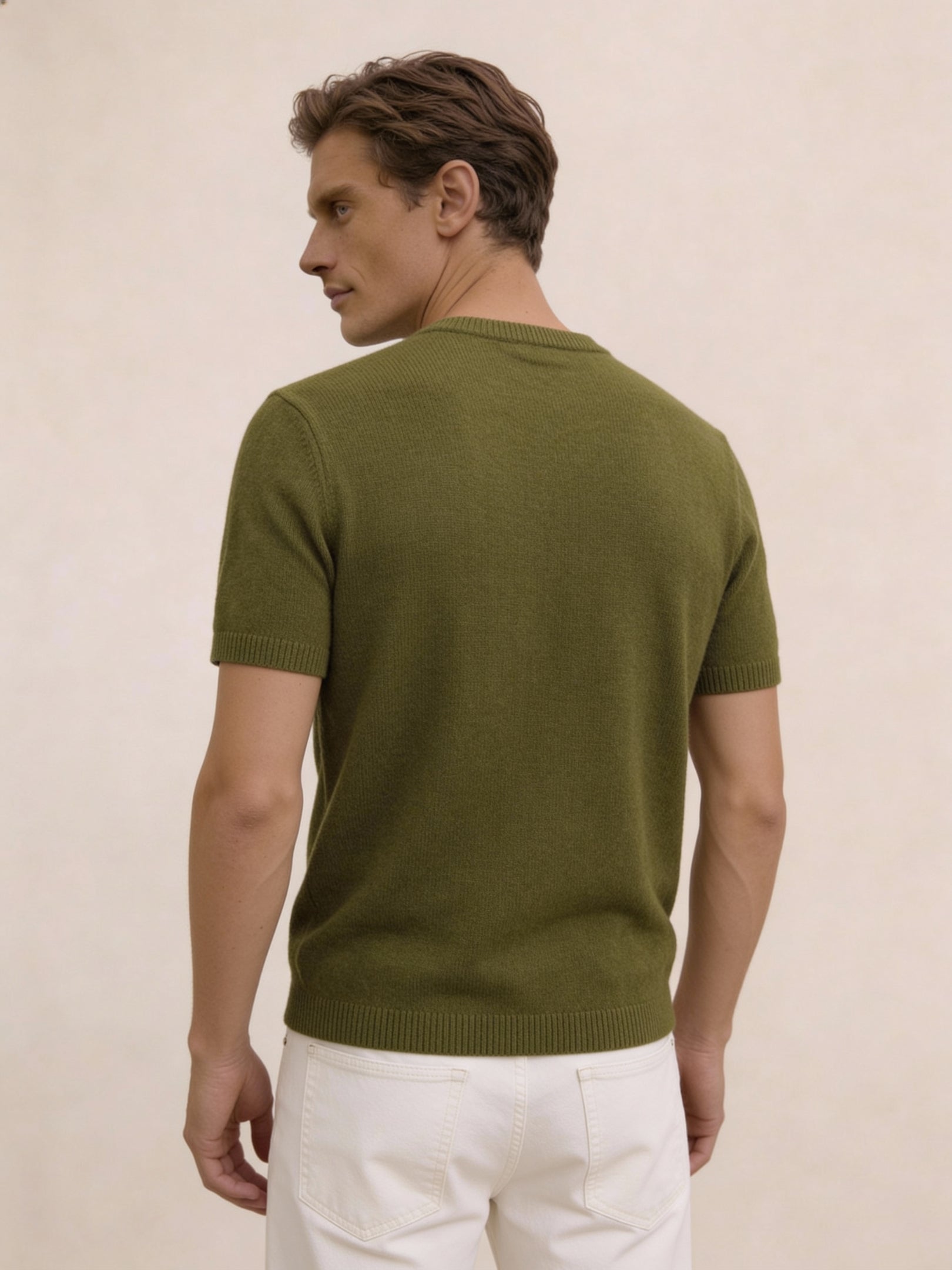 Wool City T-shirt Olive