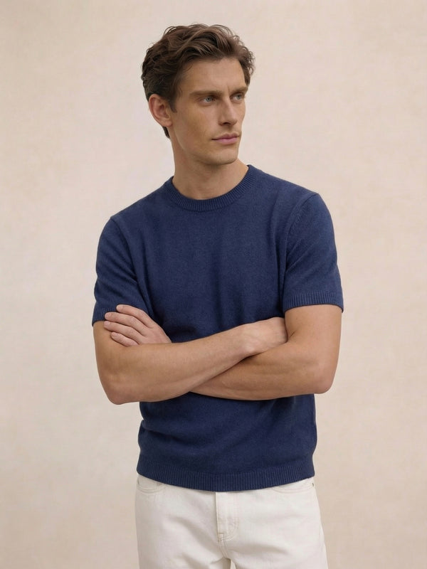 Wool City T-shirt Navy