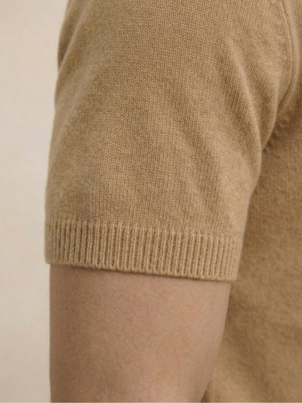 Wool City T-shirt Beige