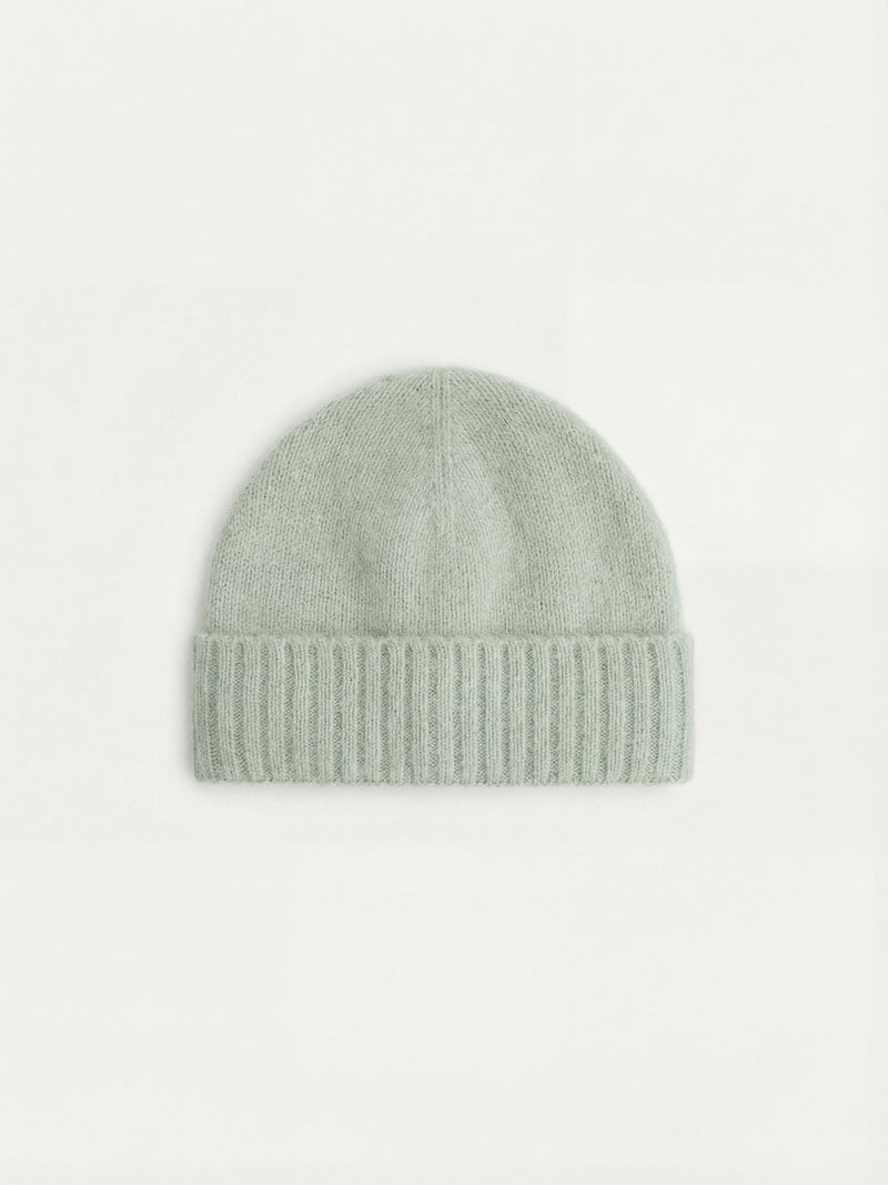 Cashmere Light Green Hat