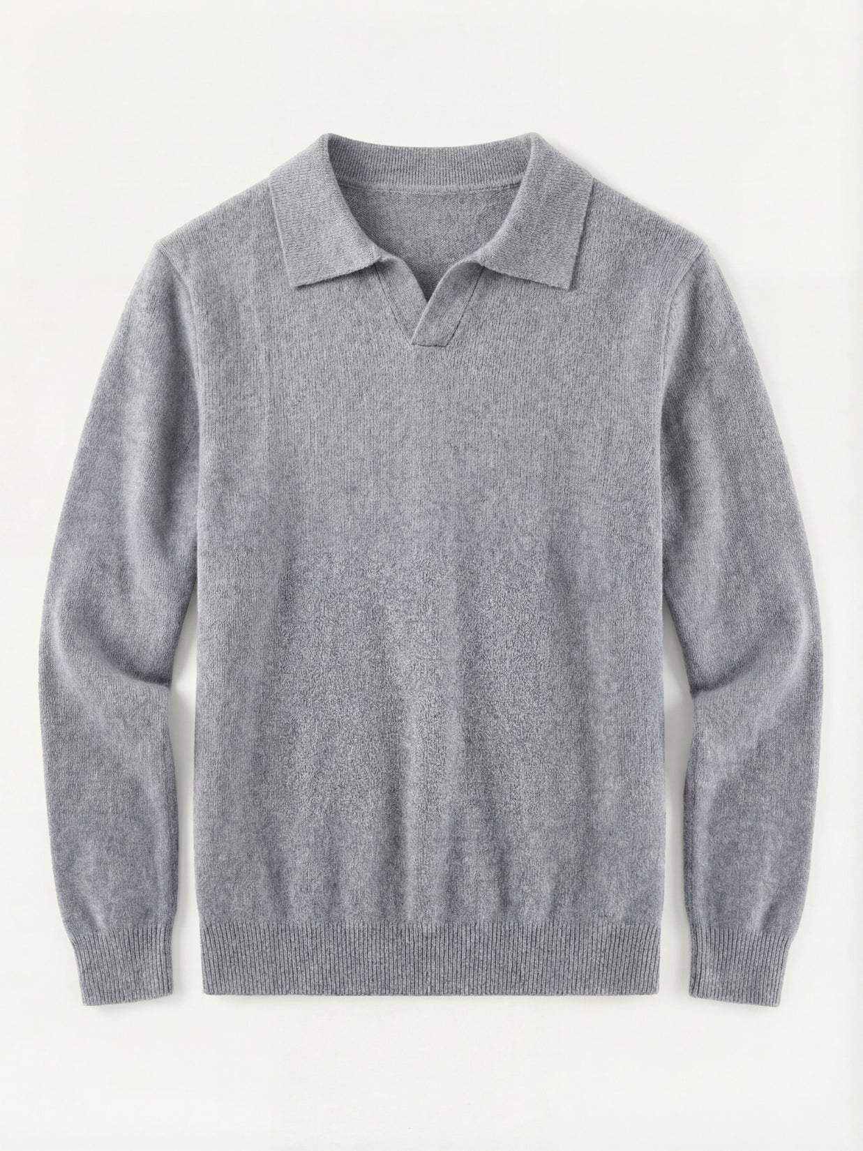 Venturi Knit Polo Grey