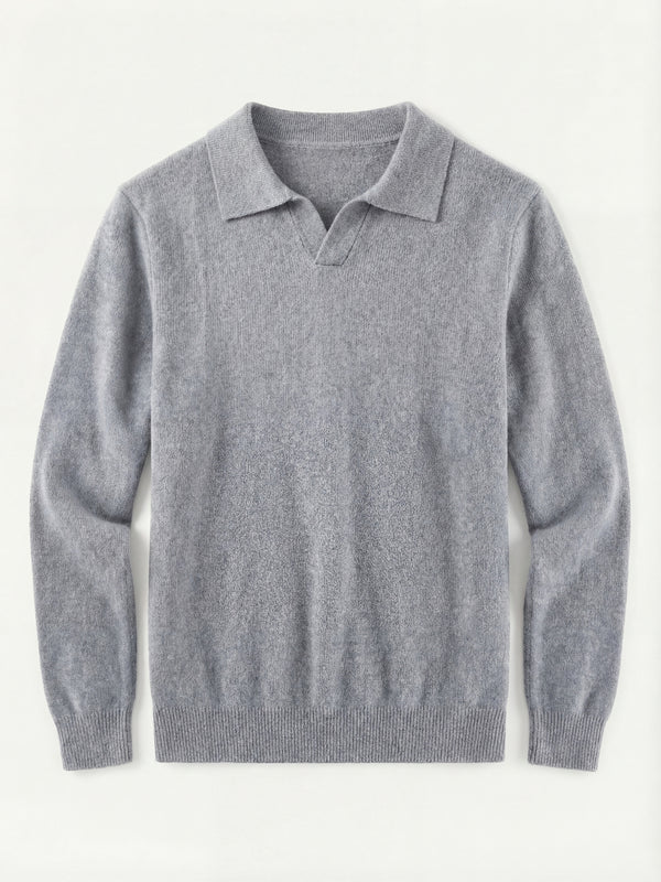 Venturi Knit Polo Grey