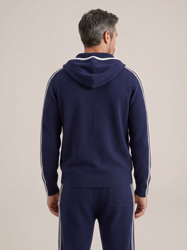 Monte Milano Cashmere Tracksuit Navy