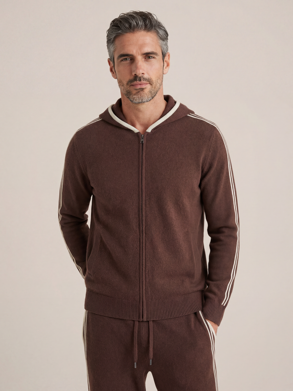 Monte Milano Cashmere Tracksuit Brown