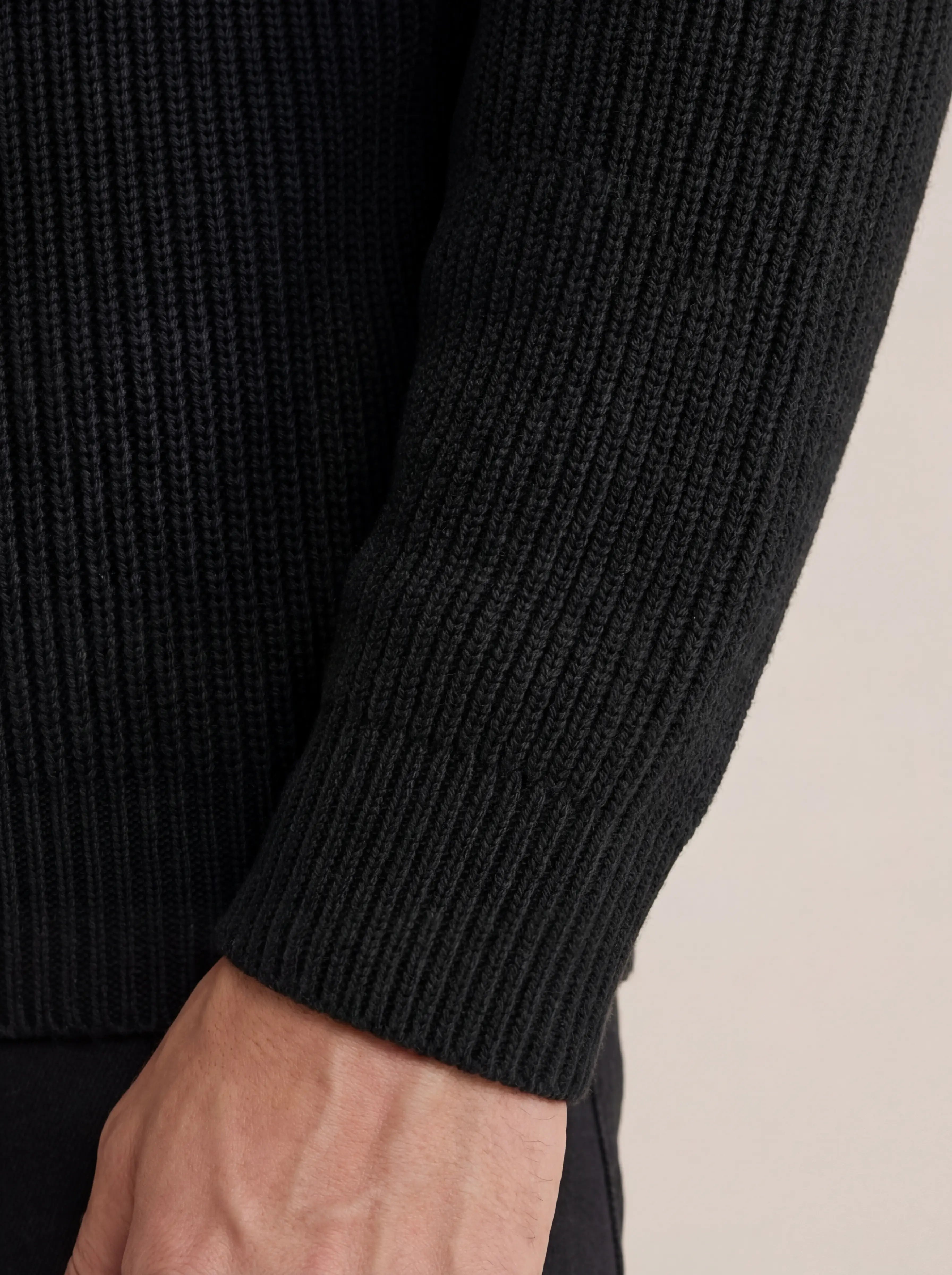 Lusciano Cashmere Cardigan Black