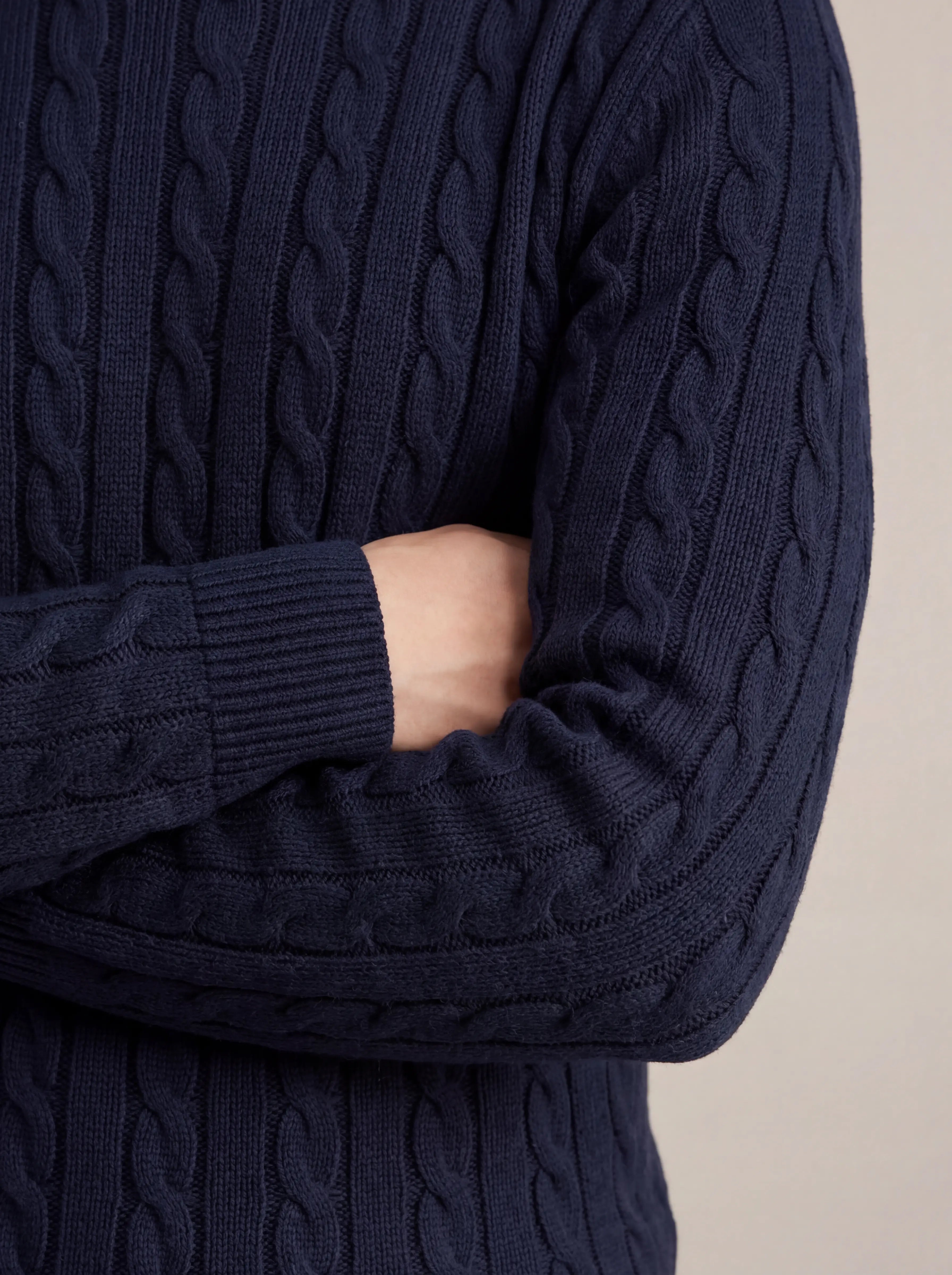 Como Cashmere Knit Navy
