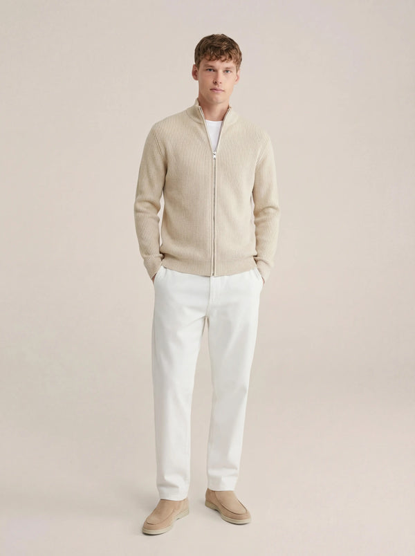 Lusciano Cashmere Cardigan Beige