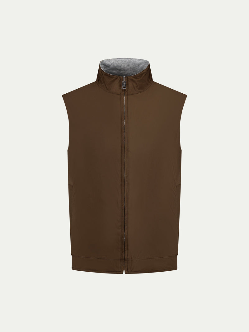 Reversible Resort Body Warmer Chocolate
