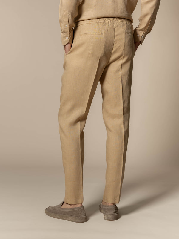 Linen Seaside Pants Nut