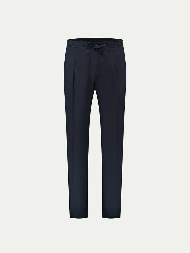 Linen Seaside Pants Navy