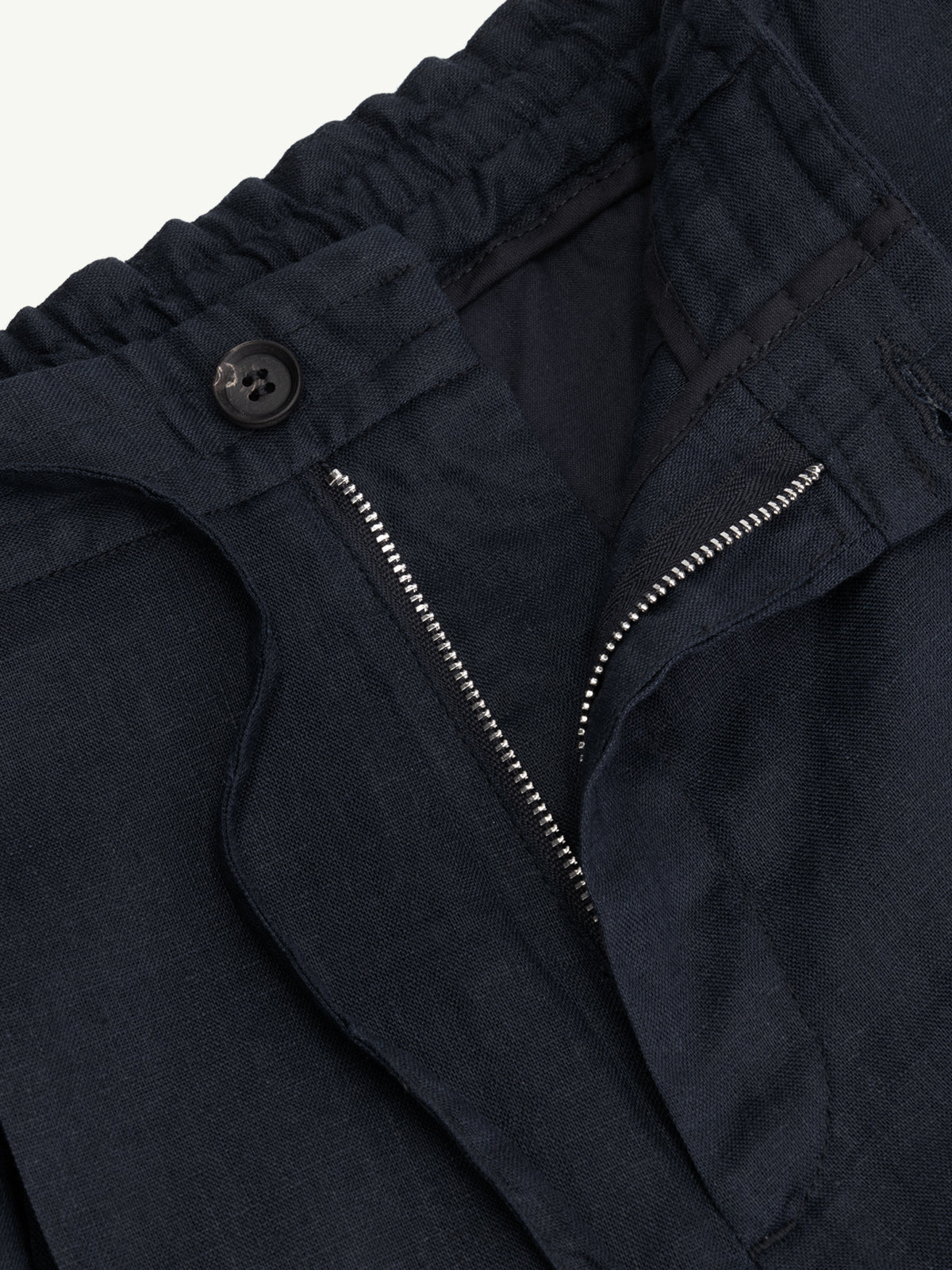 Linen Seaside Pants Navy