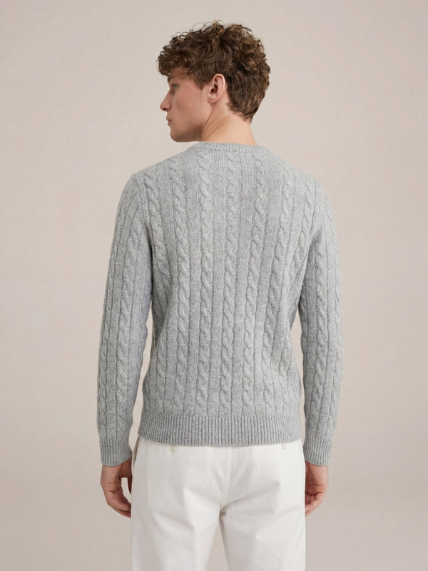 Como Cashmere Knit Grey