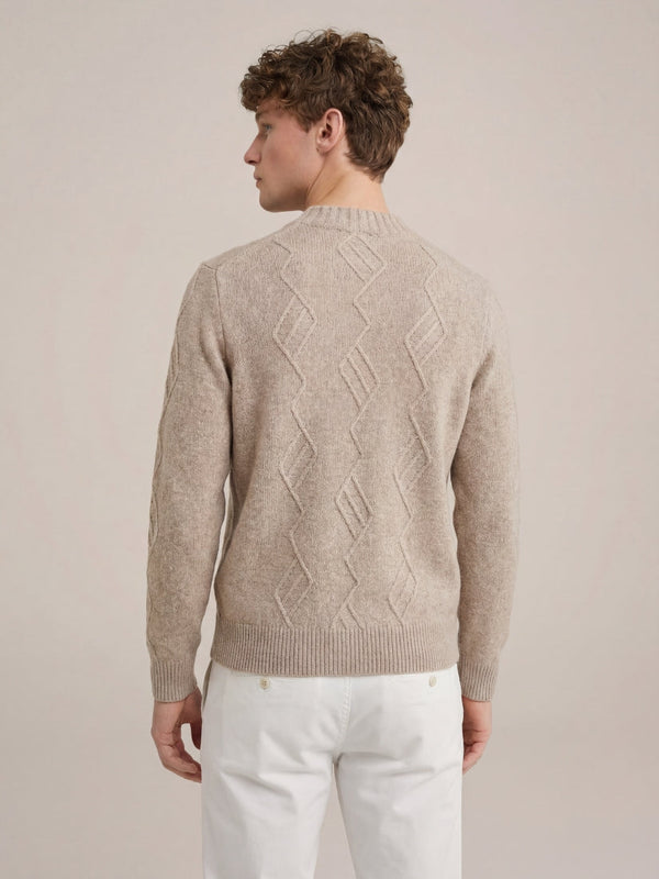 Belmonte Textured Knit Beige