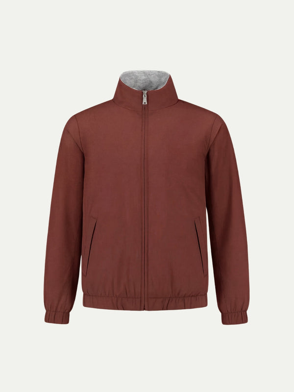 Reversible Resort Jacket Brown