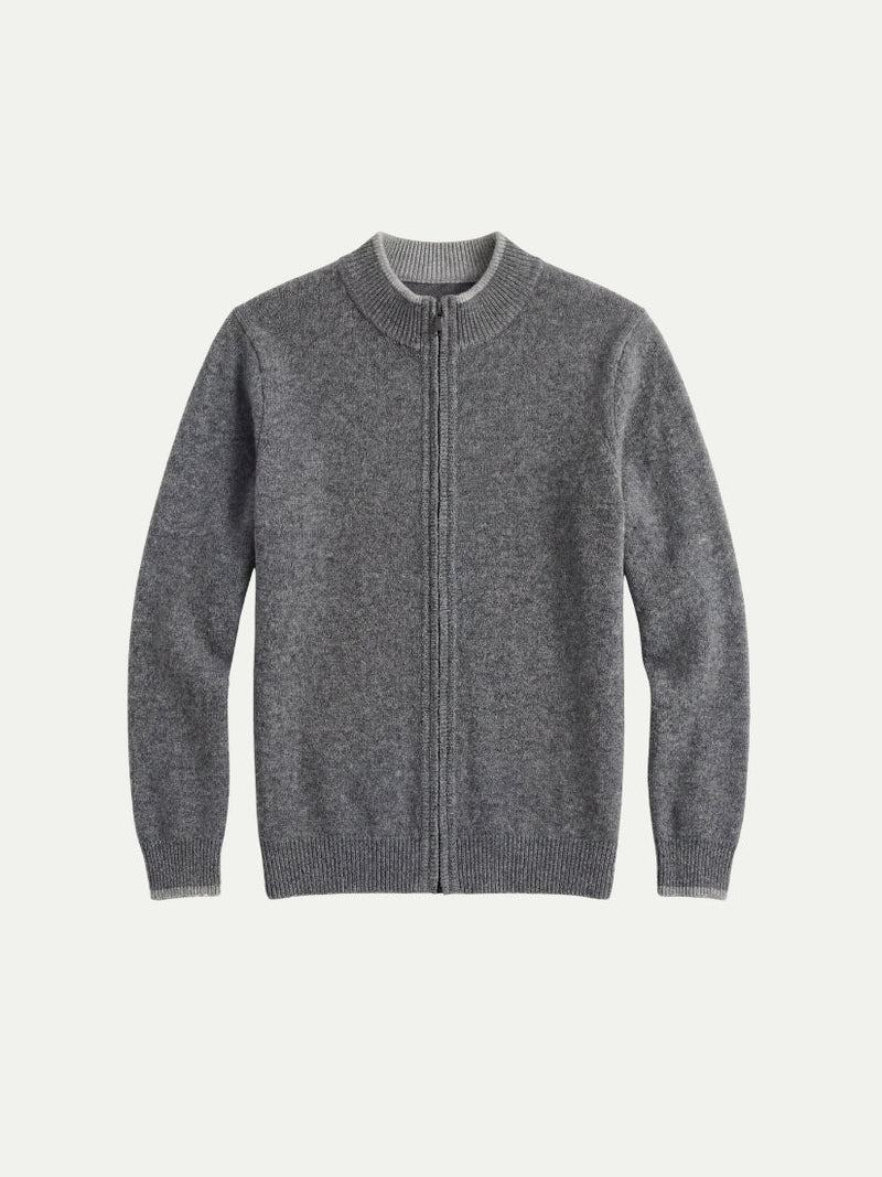 Bellagio Full-Zip Knit Grey