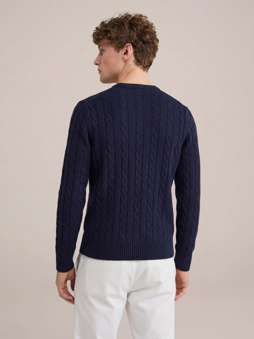 Como Cashmere Knit Navy