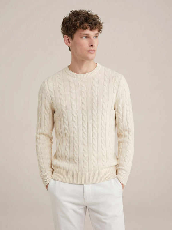 Como Cashmere Knit Beige