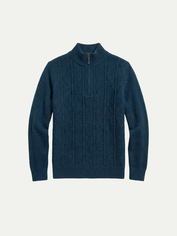 Argentario Half-Zip Knit Navy
