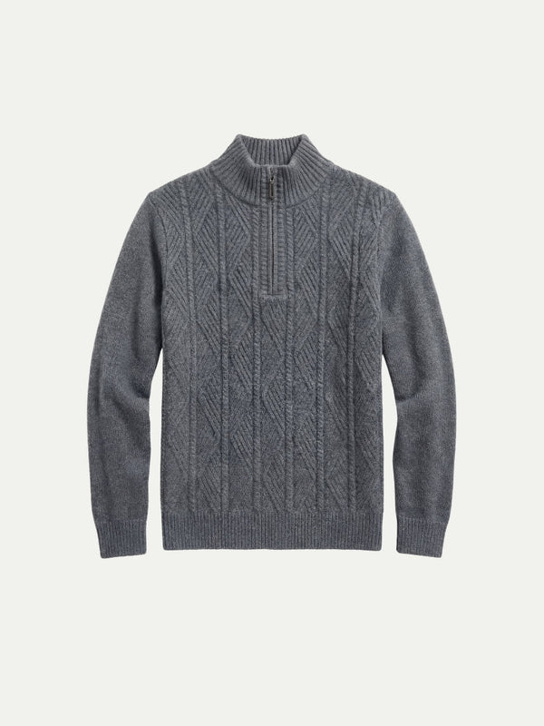 Argentario Half-Zip Knit Navy