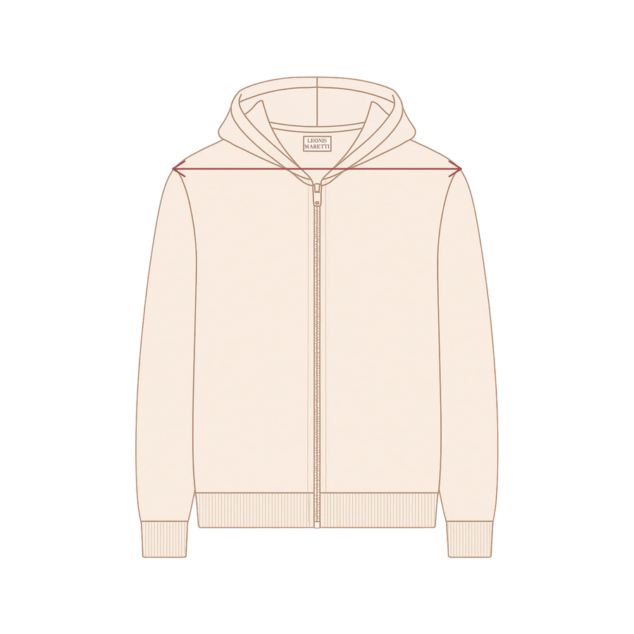 How to measure top shoulder